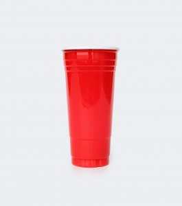 16 Oz Çift Renk Parti Bardağı